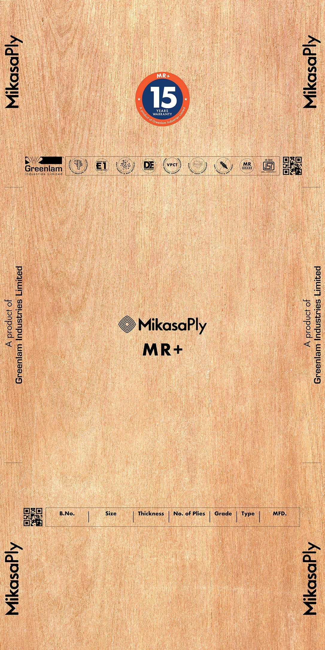 MR Ply Board - Mikasaply
