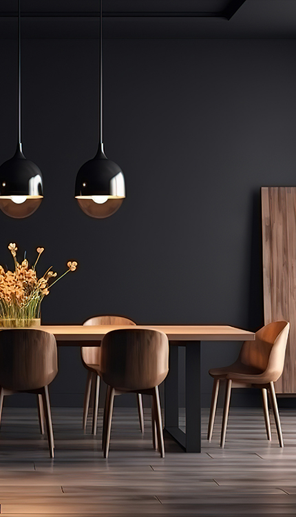 Fire retardant plywood for dining area by MikasaPly