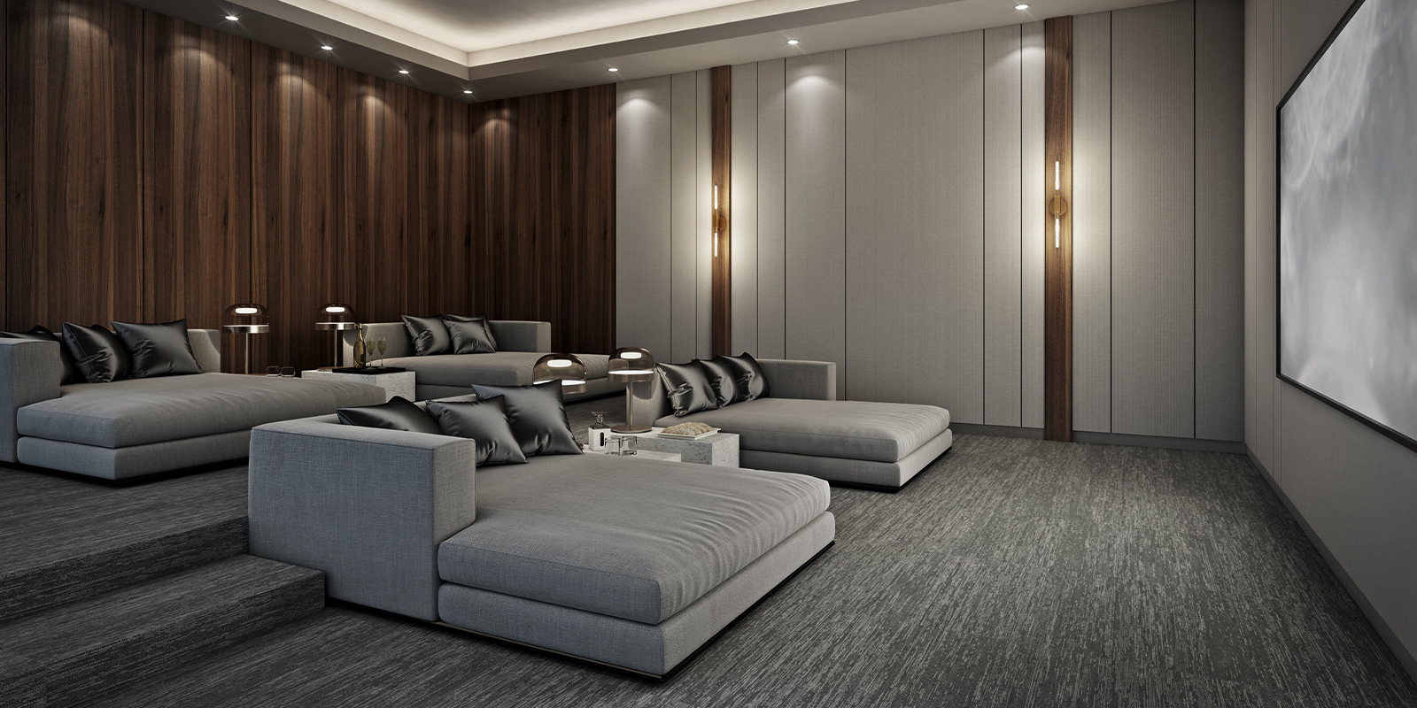 Fire retardant plywood for entertainment room by MikasaPly