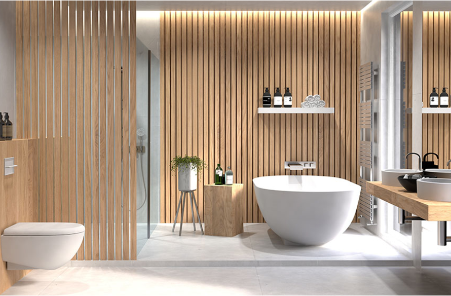 Marine plywood for bathroom interior by MikasaPly