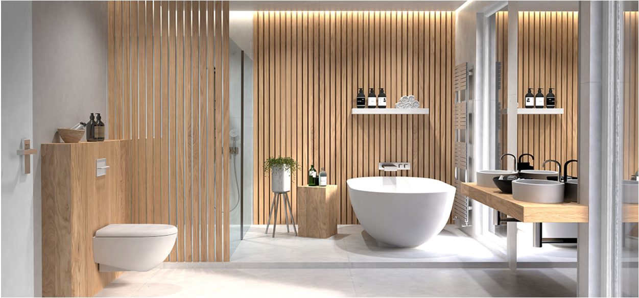 Marine plywood for bathroom interior by MikasaPly