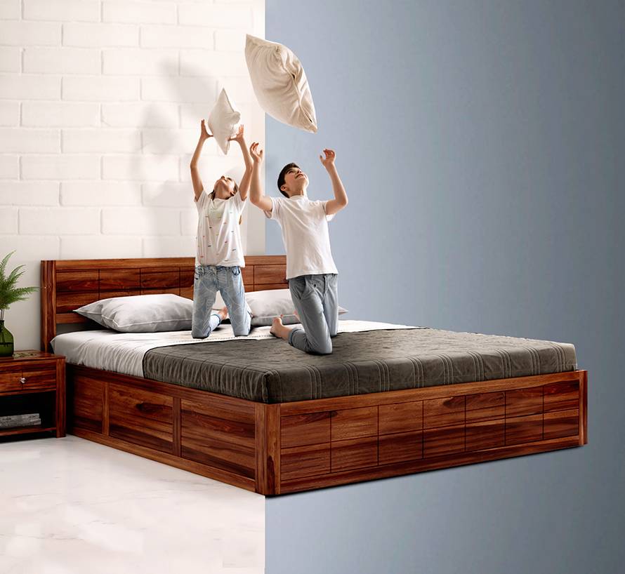Stylish plywood bed frame ideas by MikasaPly