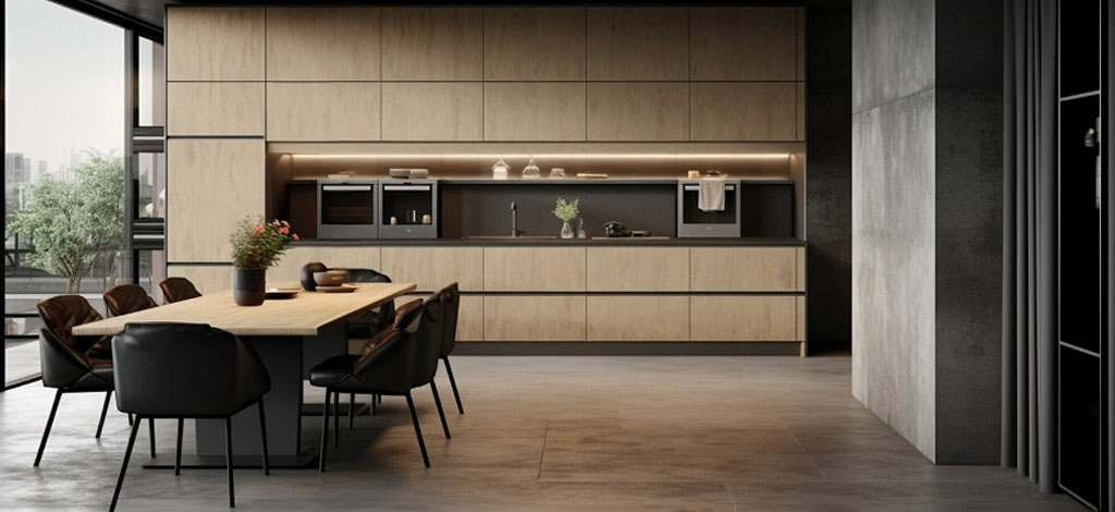marine plywood for moisture-prone kitchen cabinets by Mikasa Plywood
