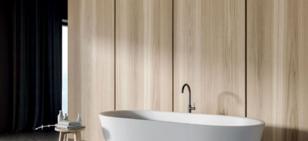 Waterproof plywood in modern kitchen and bathroom interiors by Mikasa Plywood