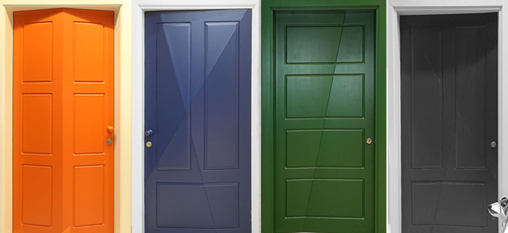 RKDS x Mikasa modern front doors and wooden entrance doors for homes