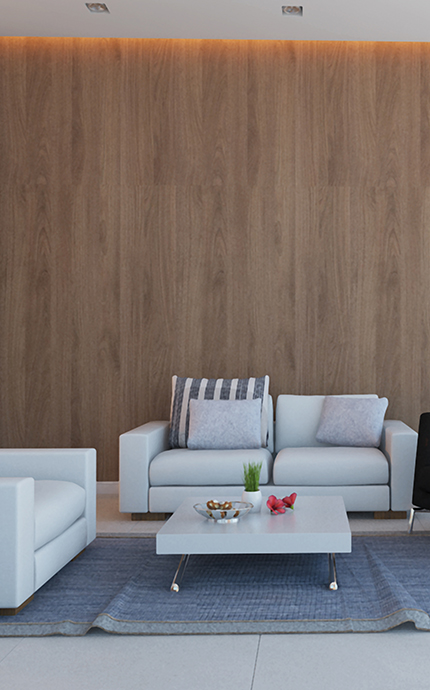 Sapphire plywood for living room - Mikasa Plywood